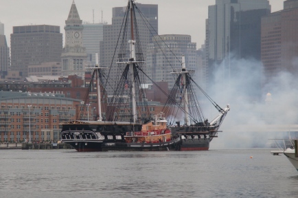 u.s.s. constitution turnaroud july 4th cheney